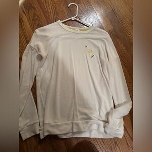 PJ salvage loungewear top